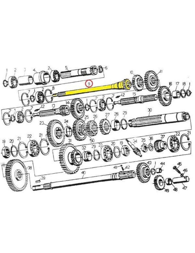 WAŁEK 50011302 SPRZĘGŁOWY NT URSUS
SPRZĘGŁOWY