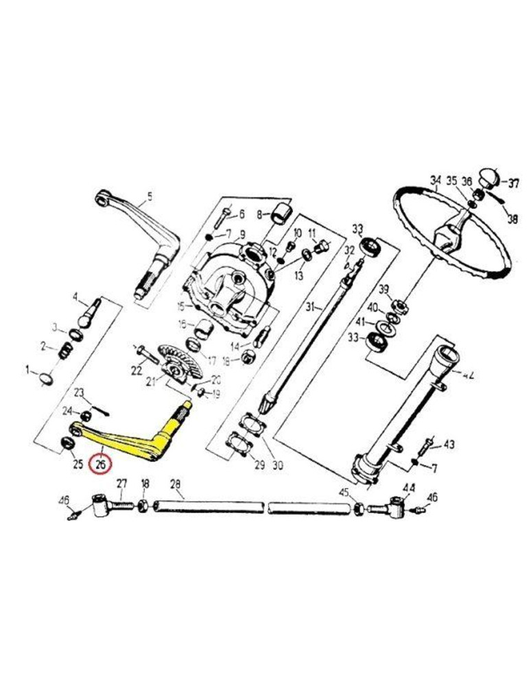 RAMIĘ 50016053 LEWE KOLUMNY KIER.
