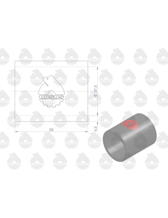 Przewód 50007400
krótki termost.
